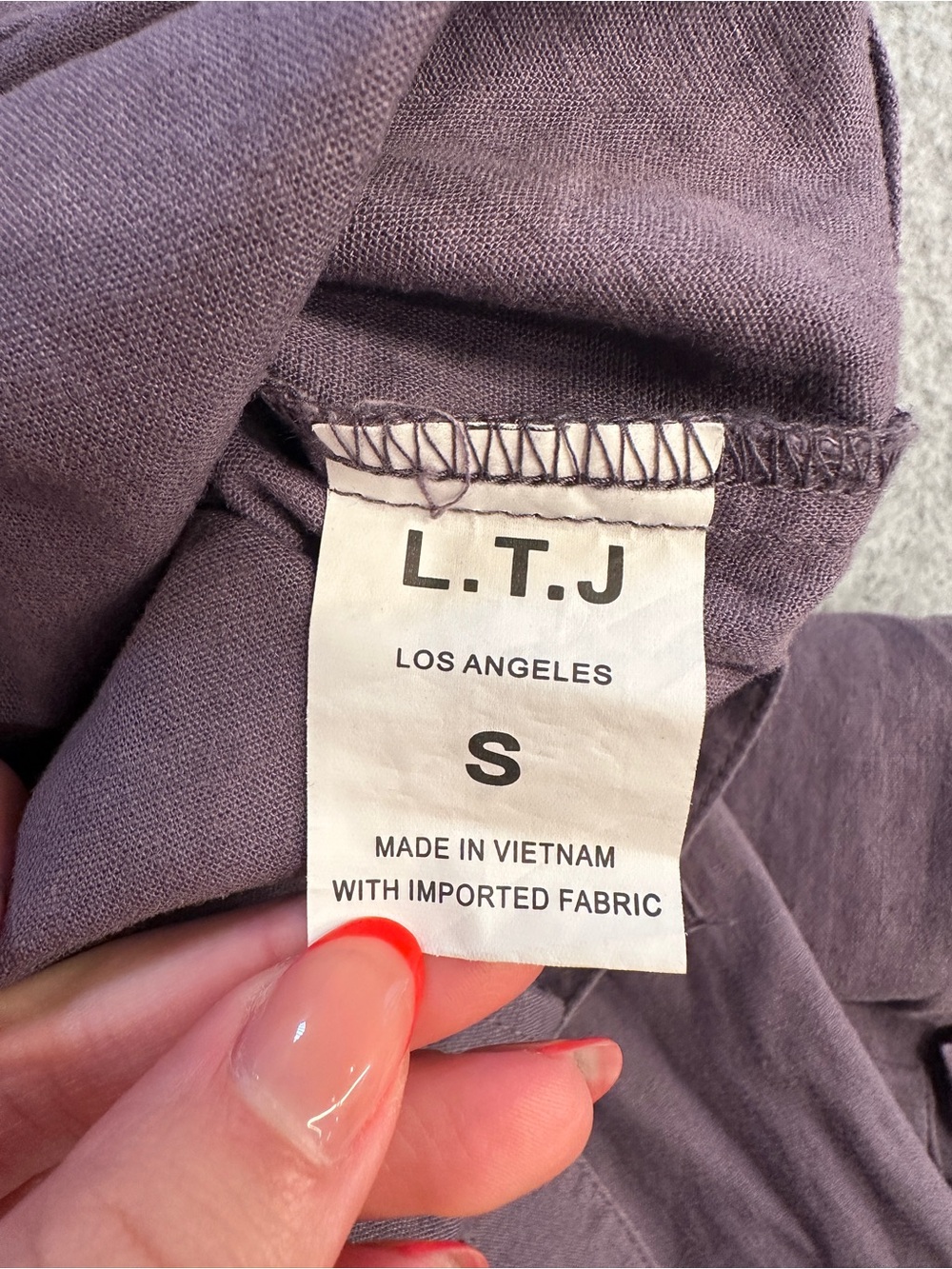 Letter To Juliet Linen Blend Wide-Leg Overalls in Deep Plum - Picture 5 of 9